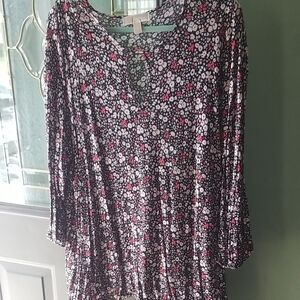 Michael Kors  floral blouse